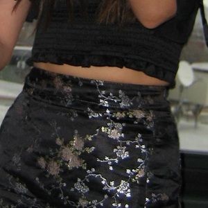 Princess Polly Lioness Satin Lola Mini Skirt